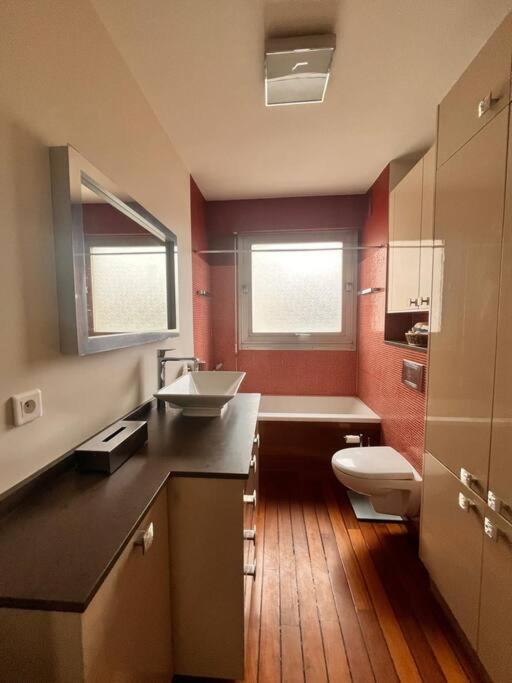 Апартаменты 16Eme - Pres Trocadero, Quartier Prestigieux Париж Экстерьер фото
