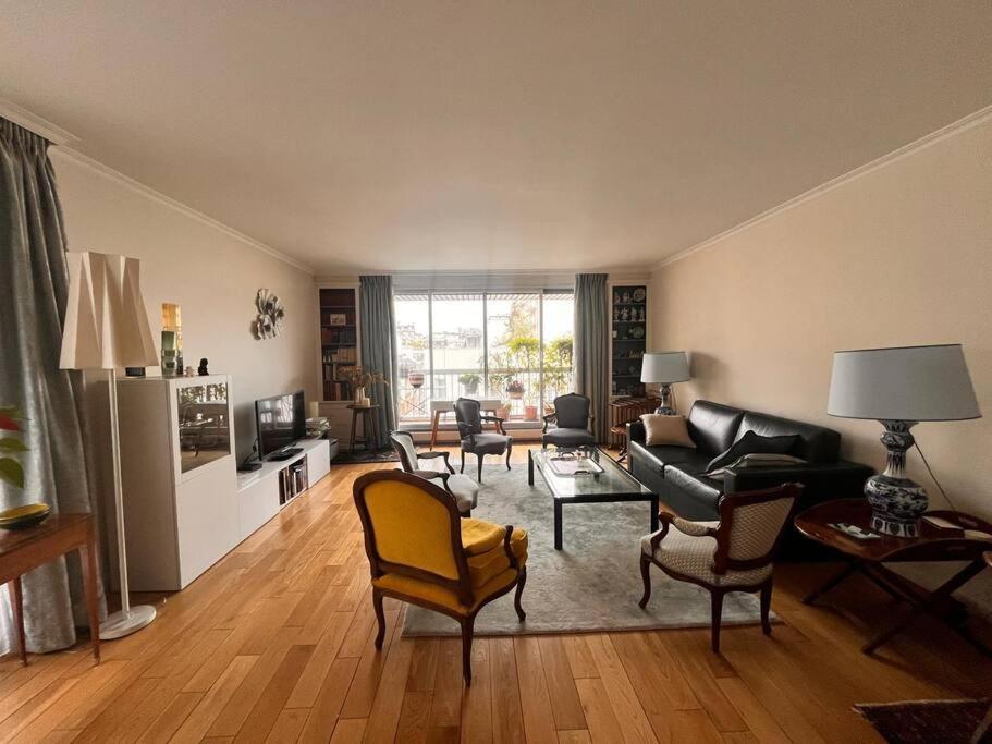Апартаменты 16Eme - Pres Trocadero, Quartier Prestigieux Париж Экстерьер фото