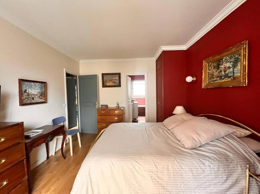 Апартаменты 16Eme - Pres Trocadero, Quartier Prestigieux Париж Экстерьер фото